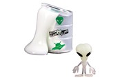 Kreativ-Spiele - Toi-Toys Glow N Fun Oil Barrel with Glow in the Dark Slime Alien - 35808A