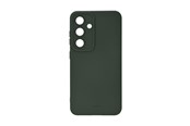 Handys - Cover & Cases - ONSALA Phone Case Samsung S25 5G Back Silicone Touch Olive Green - 664257