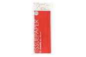 Kunst & Handwerk Ausstattung - Globos Tissue Paper 10 Sheets Red 50x70cm - 6391
