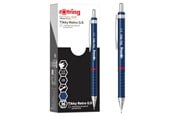 Utensilien zum Schreiben und Zeichnen - Rotring Tikky Retro Mechanical Pencils | 2B 0.5 mm | Blue Barrels | 12 Count - 2202566