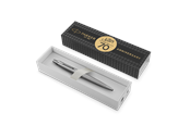 Utensilien zum Schreiben und Zeichnen - Parker Jotter Ballpoint Pen | Special Edition | 70 years Anniversary Stainless Steel CT | Blue Ink | Gift Box - 2205530