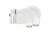Tischgedeck - Villeroy & Boch Wonderful World White 4 Friends 36 tableware set - 10-1155-9032