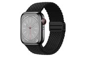 Smartwatch - Accessories - Lippa Apple Watch Nylon Strap incl. Magnetic Lock 42/44/45/46/49 mm - Black - LPAW143