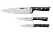 Tischgedeck - Tefal Ice Force Set 3pcs Pairing- Utility- Chef Knife - K2323S74