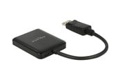 Video Audio Switcher - DeLOCK DisplayPort 1.4 Splitter 1 x DisplayPort to 2 x DisplayPort MST - 87768