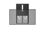 Wandhalterungen, AV-Halterungen & AV-Möbel - Deltaco OFFICE Manual Height-Adjustable Display Wall Mount - Max 90 kg - recommended for 75"-90" - ARM-0801