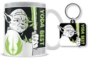 Merchandise - Pyramid - Star Wars (Yoda Best) Mug & Keychain Set - Becher - GP86631