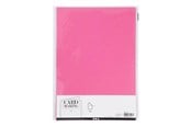 Kunst & Handwerk Ausstattung - Creativ Company - Cardboard Pink A4 220g 10 pcs. - 219029
