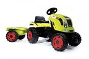 Spiele im Freien - Smoby Tractor Claas with Trailer - 710114
