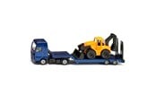 Spielzeugauto - SIKU MAN Truck with Backhoe Loader - 313-1761