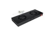 Rack-Gehäuse - Roline - rack fan - 2 fans with thermostat - 1U - 26.21.0271