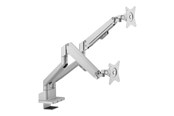 Wandhalterungen, AV-Halterungen & AV-Möbel - Roline mounting kit - streamlined - for 2 LCD displays - pneumatic - silver - Max 18 kg - recommended for - 17.03.1158