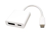 Dockingstationen - Roline - docking station - USB-C 3.1 - DP - 12.03.3221