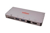 Dockingstationen - Roline - docking station - USB-C 3.2 - VGA HDMI - 1GbE - 12.02.1022
