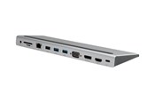 Dockingstationen - Roline VALUE - docking station - USB-C 3.2 Gen 2 - VGA HDMI DP - 1GbE - 12.99.1117