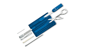 Multifunktionswerkzeuge - Victorinox SWISSCARD blue transparent - 0.7122.T2