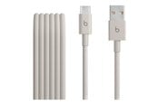 USB Kabel - Apple Beats USB-A to USB-C Woven Cable (1.5 m / 5 ft.) – Surge Stone - MDGJ4ZM/A