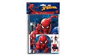 Schul-Zubehör - Spider-Man SPIDERMAN Writing Set w/multi-col. pen - 017806128