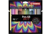Utensilien zum Schreiben und Zeichnen - STABILO Pen 68 - Felt-tip pen - ARTY - Set With 24 Pieces - 6824-1-20