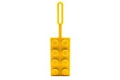 Hobby-Zubehör - Euromic LEGO® Bag Tag/Luggage tag YELLOW packed on printed card - 4006151-53657
