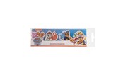 Schul-Zubehör - Euromic 4-pack erasers - 4 shaped erasers packed in acetate box with eurohole (size of box 5.2 x 16 cm) - 145707106