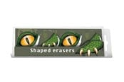 Schul-Zubehör - Euromic DINO T-REX 4 shaped erasers in acetate box - 092407106