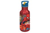 Schul-Zubehör - Marvel Spider-Man Aluminium Drinking Bottle Sipper 545 ml - 088808728-83525