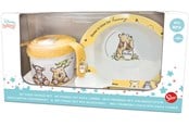 Babypflege - Euromic BABY 3-pc. GIFT BOX SET mug bowl & spoon WTP - 088608703-13707