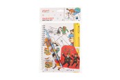Utensilien zum Schreiben und Zeichnen - Euromic PIPPI & Herr NILSSON writing set w/multi-col- pen - 063606128