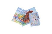Schreibtischzubehör - Euromic BLUEY Stickers set create a scene.paper envelope - 048200310
