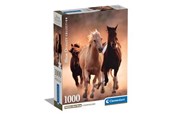 Puzzle - Clementoni Running Horses (1000) - 39771