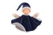 Baby Spielzeug - Corolle Tidoudou - Navy Blue Cuddle Cloth 17cm - 9000030160