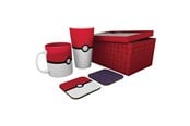 Merchandise - ABYstyle - POKEMON Gift Set Glass + Mug + 2 Coasters Pokéball - Geschenkset - GFB0085