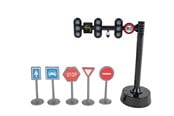 Kleine Mitbringsel für Kinder - Pocket Money Traffic light with L/S and traffic signs - 570471