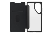 Handys - Cover & Cases - OtterBox React Folio Samsung Galaxy S25 Ultra Black Crystal - clear/black - 77-97833