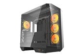 Gehäuse - Darkflash DY470 - Gehäuse - Miditower - Schwarz - DY470 fans+holder Bl