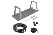 Kabelkanal / Kabelschlauch - D-LINE Desk Cable Organiser Kit Grey - DCK