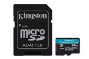 Speicherkarten - Kingston Canvas Go! Plus microSD/SD - 200MB/s - 64GB - SDCG4/64GB