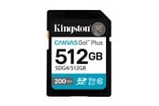 Speicherkarten - Kingston Canvas Go! Plus SD - 200MB/s - 512GB - SDG4/512GB