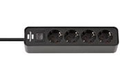 Stromkabel (Extern) - Brennenstuhl Ecolor Power Strip Extension Lead 4-Way - 1.5 m - 1153240000