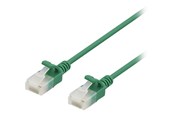 Netzwerk - Kabel - Deltaco patch cable - 3 m - green - Grün - 3m - UUTP-1052