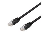 Netzwerk - Kabel - Deltaco TP-620SAU - patch cable - 20 m - black - Schwarz - 20m - TP-620SAU