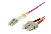 Netzwerk - Kabel - Deltaco LCSC-701 - patch cable - 1 m - pink - Rosa - 1meter - LCSC-701