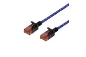 Netzwerk - Kabel - Deltaco patch cable - 2 m - blue white - Blau - 2m - UUTP-1303