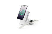 Handys - Adapter und Ladegeräte - ALOGIC Matrix+ 3-in-1 Magnetic Charging Dock - MSPBDDAWCWH-G