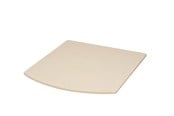 Grill und Zubehör - cozze Pizzastein für 17" Pizzaofen CLASSIC, oval vorne - 90395