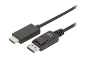 Display Kabel - DIGITUS ASSMANN adapter cable - DisplayPort / HDMI - 1 m - AK-340303-010-S