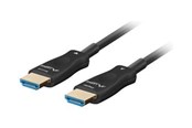 Display Kabel - Lanberg HDMI cable - 10 m - CA-HDMI-30FB-0100-BK
