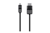 Display Kabel - Belkin adapter cable - DisplayPort / HDMI - 1.8 m - F2CD080BT06