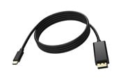 Display Kabel - Vision - video adapter cable - 24 pin USB-C to DisplayPort - 2 m - TC 2MUSBCDP8K/BL